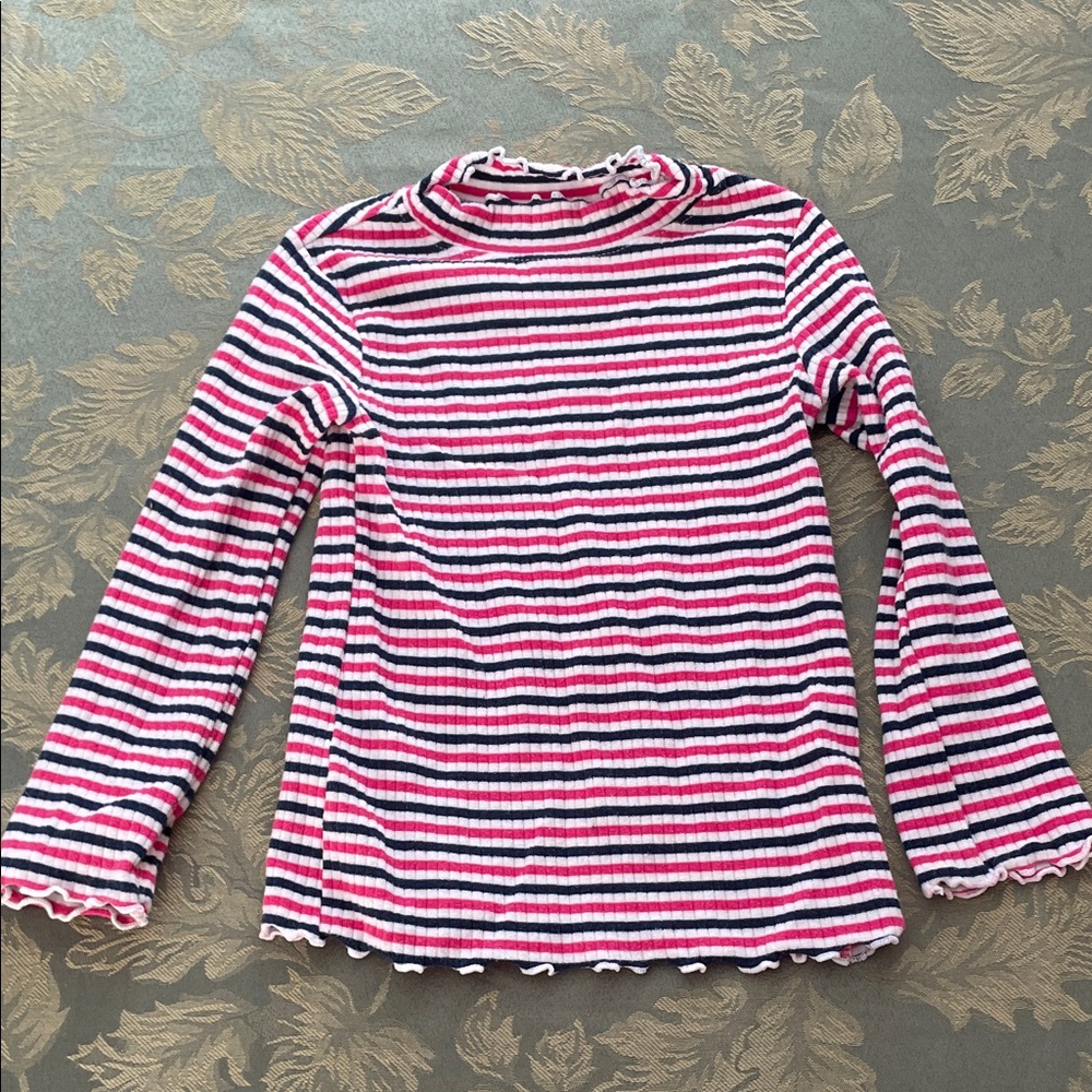 Garanimals Pink and Navy Striped Shirt